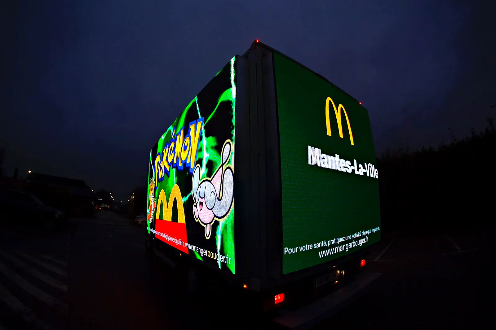 Camion LED Green Ad · McDonald's