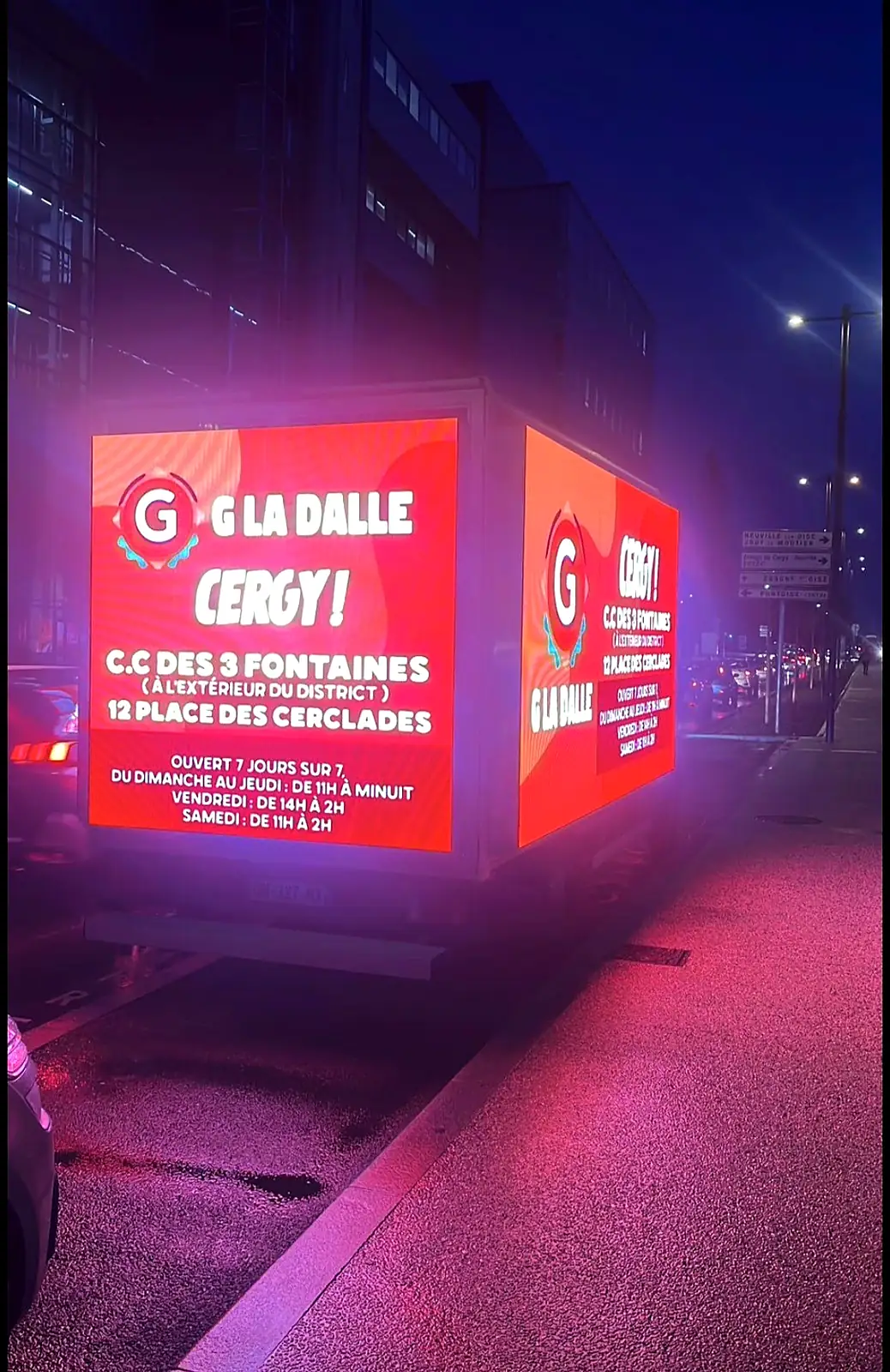 Camion LED Green Ad · G LADALLE · Cergy
